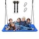 preview thumbnail 1 of 5, 700lb 60" Rectangle Platform Tree Swing for Kids and Adults Waterproof 2 Hanging Straps