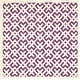 preview thumbnail 26 of 173, SAFAVIEH Handmade Chatham Signe Moroccan Modern Wool Rug 7' x 7' Square - Purple/Ivory