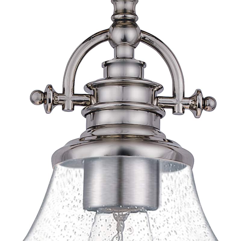 Quoizel Grant Brushed Nickel 1-light Pendant