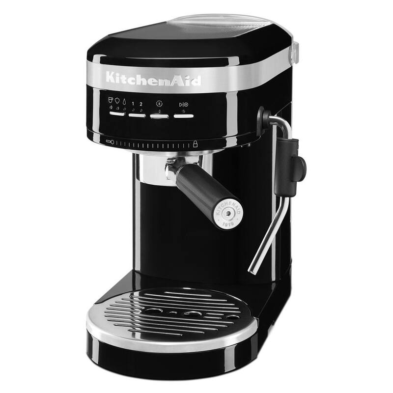 KitchenAid Metal Semi-Automatic Espresso Machine, KES6503 - Onyx Black