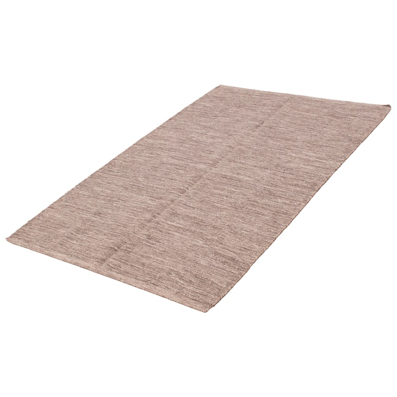 ECARPETGALLERY Flat-Weave Ankara Grey Wool Kilim - 5' 1" x 7' 11"