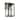 Black not Motion Sensing Outdoor HardWired Sconce, No Bulbs Included