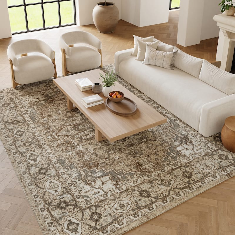 Nourison Quarry Indoor only Persian Area Rug.