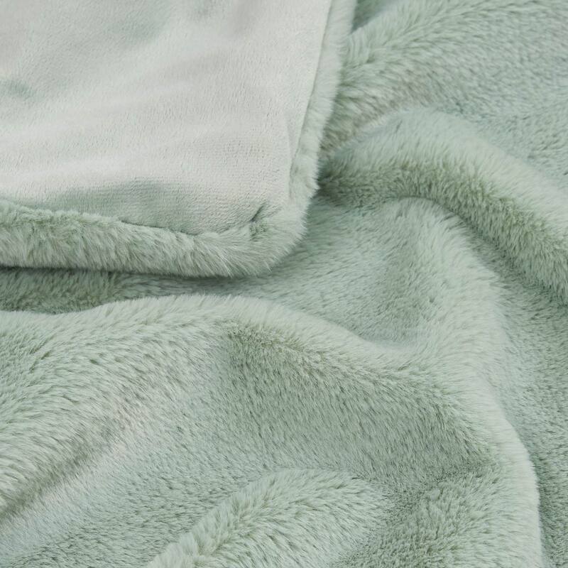 Jessica Simpson 50"x70" Faux Throw Blankets