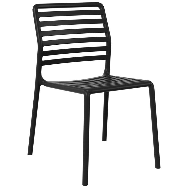 Frond and Form Outdoor Stacking Dining Side Chair (Set of 2)