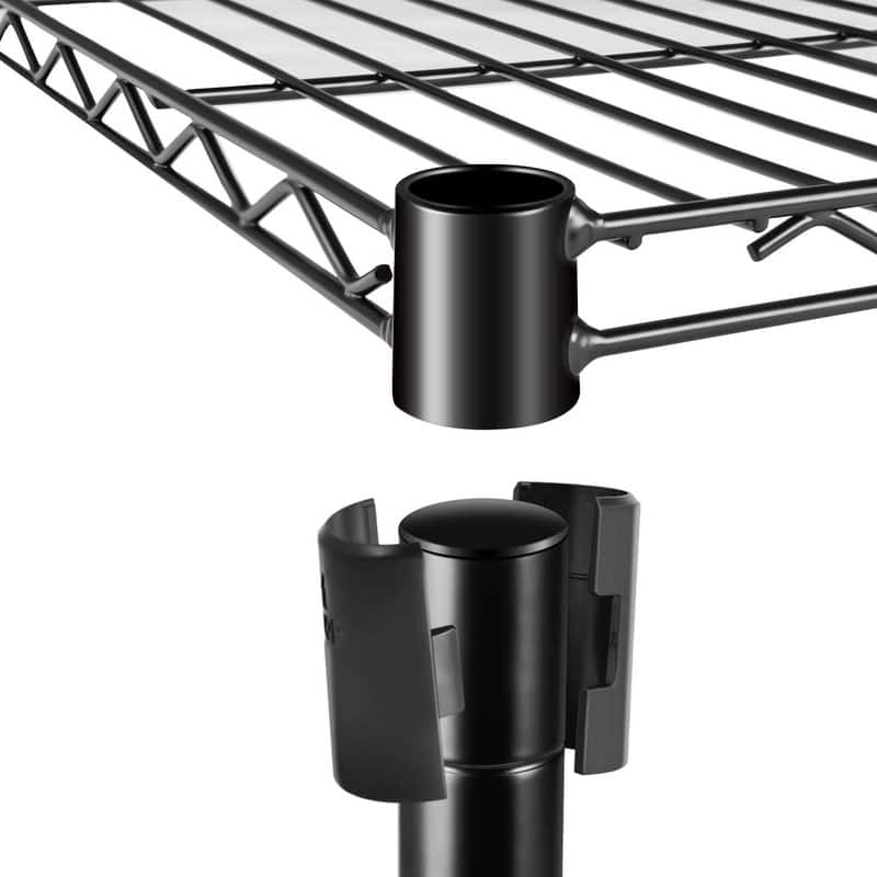 5-Tier Heavy Duty Storage Shelving Unit with Adjustable Feets