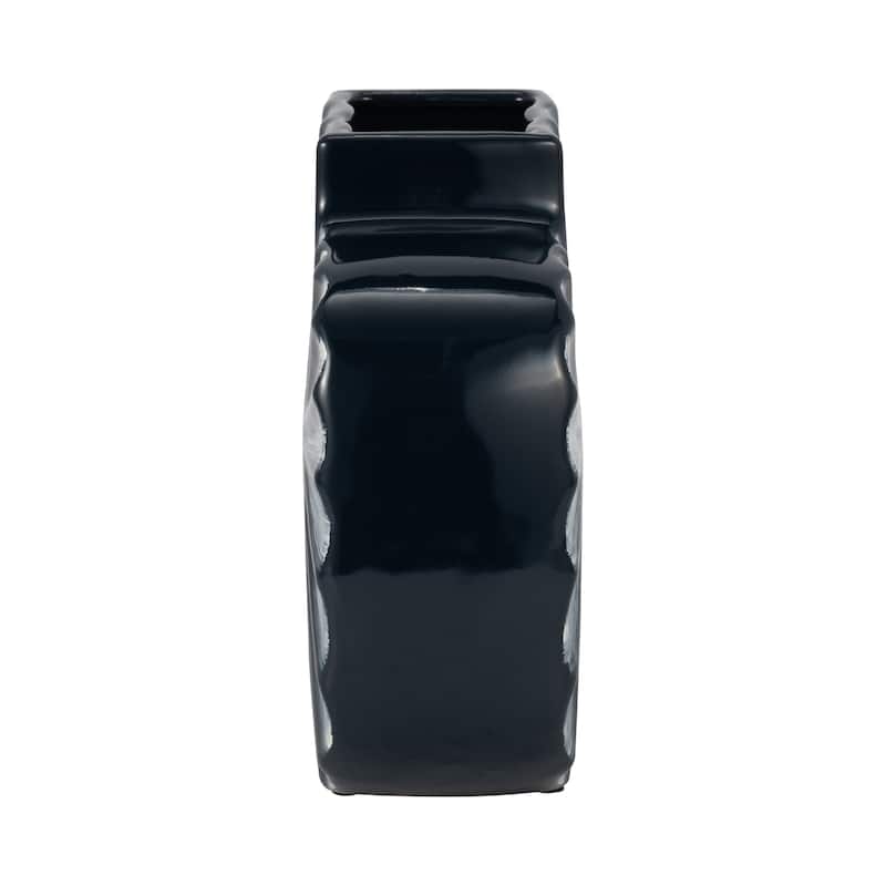 Sagebrook Home Coastal Artisan Vase Abstract