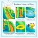 preview thumbnail 3 of 4, 6 in 1 Inflatable Water Slide Indoor Outdoor Inflatable Water Park