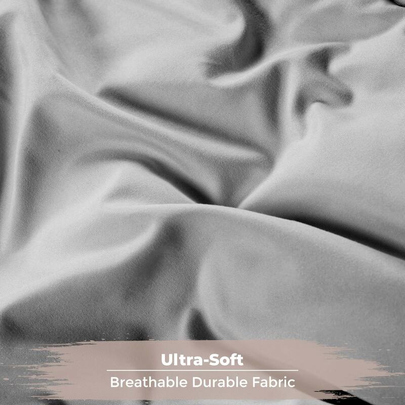 Superior Brushed Microfiber Down Alternative Reversible Comforter