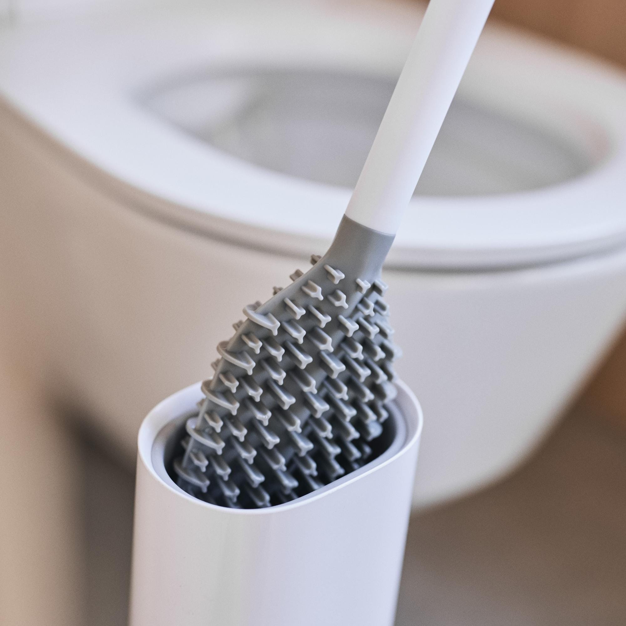 Joseph Joseph Flex TriBlade Toilet Brush with Holder - Bed Bath