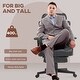 preview thumbnail 7 of 7, Executive Office Chair Tall Office Chair with Footrest Lumbar Support, Recline Function and Wide Seat, for Home Office