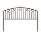 preview thumbnail 8 of 10, Hillsdale Furniture Riverbrooke Bronze Metal Arch Scallop Headboard