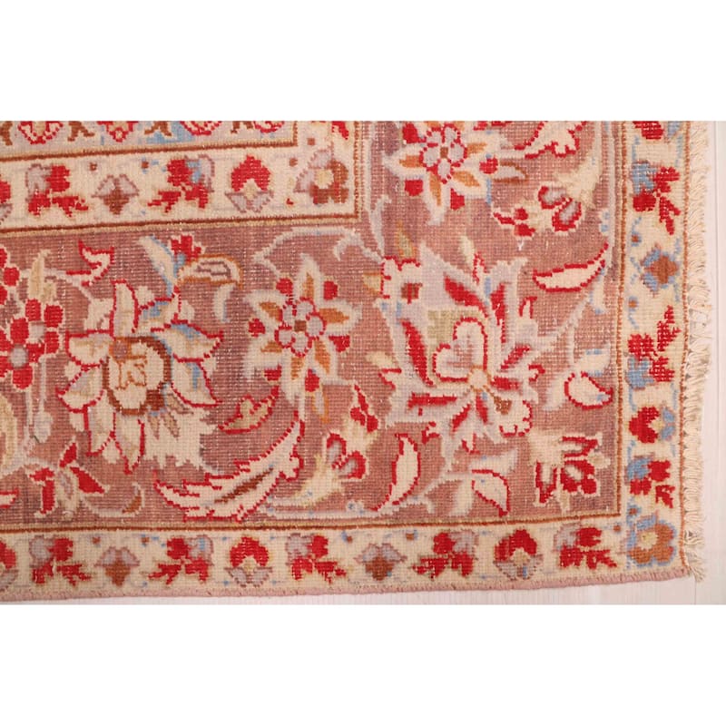 ECARPETGALLERY Hand-knotted Antalya Vintage Red Wool Rug - 9'3 x 12'3