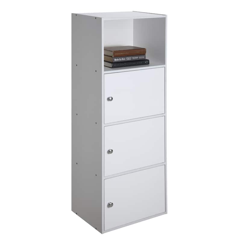 Convenience Concepts Xtra Storage 3 Door Cabinet with Shelf