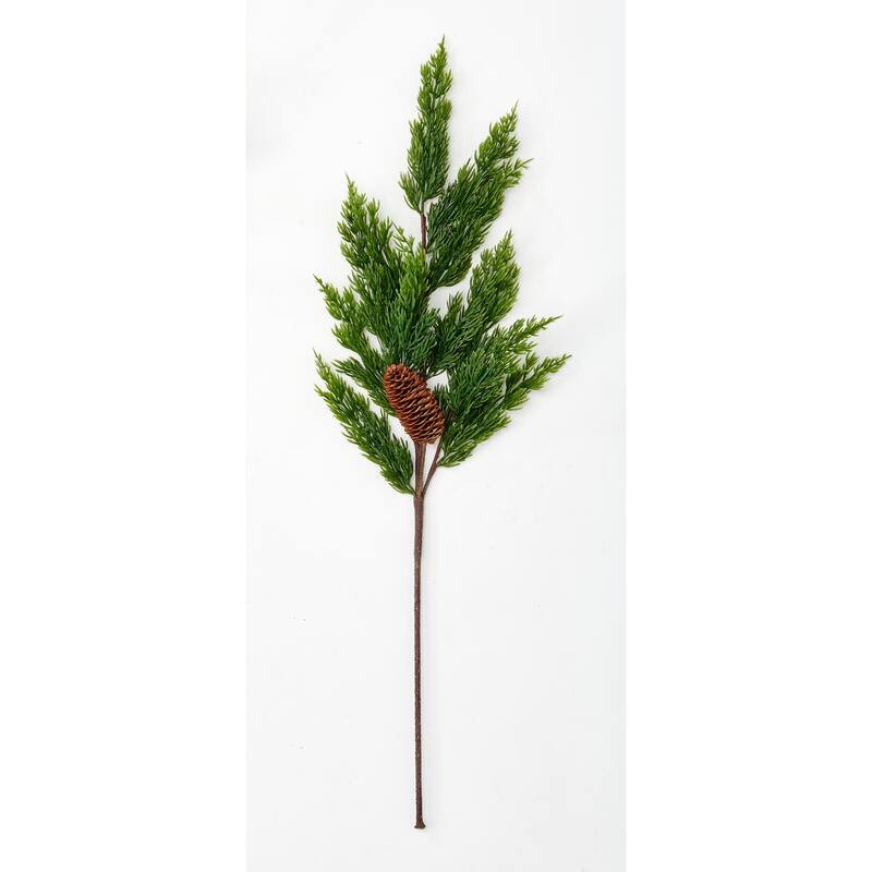 29" Pine & Pine Cone Spray, Set of 3 - Green