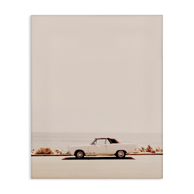 Stupell California Dreaming Antique Car Canvas Wall Art Design By Gemma Bardot - 16 x 20