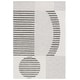 preview thumbnail 3 of 10, SAFAVIEH Handmade Chatham Georga Mid-Century Modern Wool Rug 3' x 5' - Grey/Dark Grey - Rectangle
