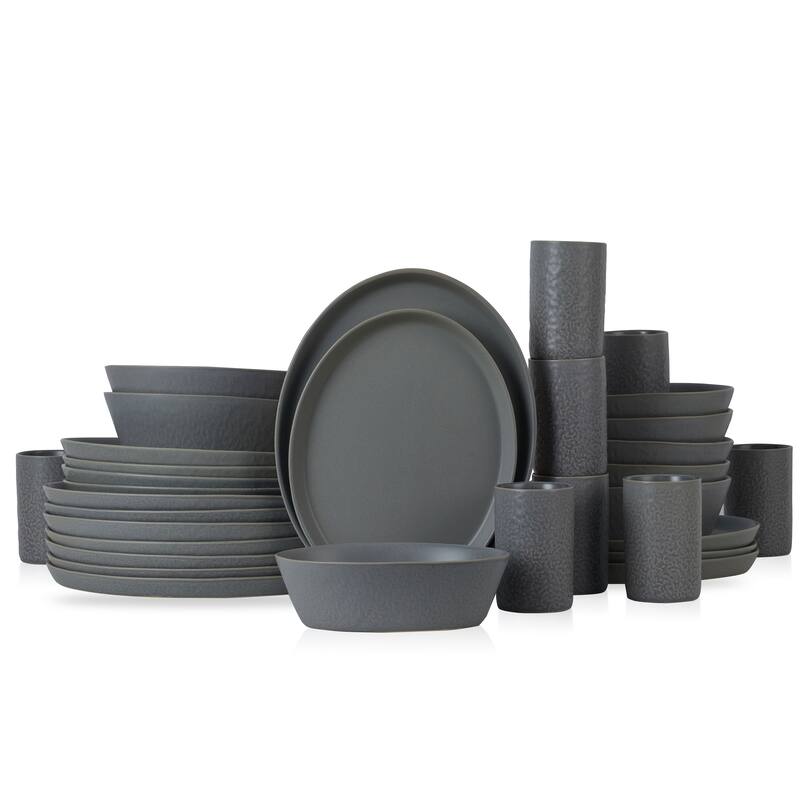 Stone by Mercer Project Katachi Stoneware Dinnerware Set