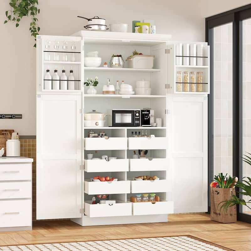 Freestanding Kitchen Pantry Cabinet