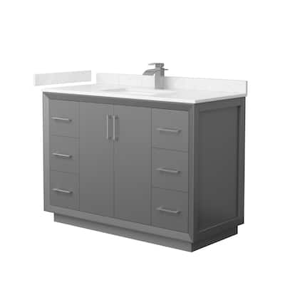 Wyndham Collection WCF414148S-VCA-UNSMXX Strada 48" Free Standing
