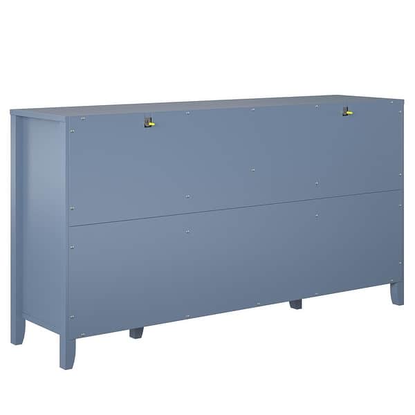 The Novogratz Her Majesty 4 Drawer/2 Door Wide Dresser - Bed Bath & Beyond  - 35976595