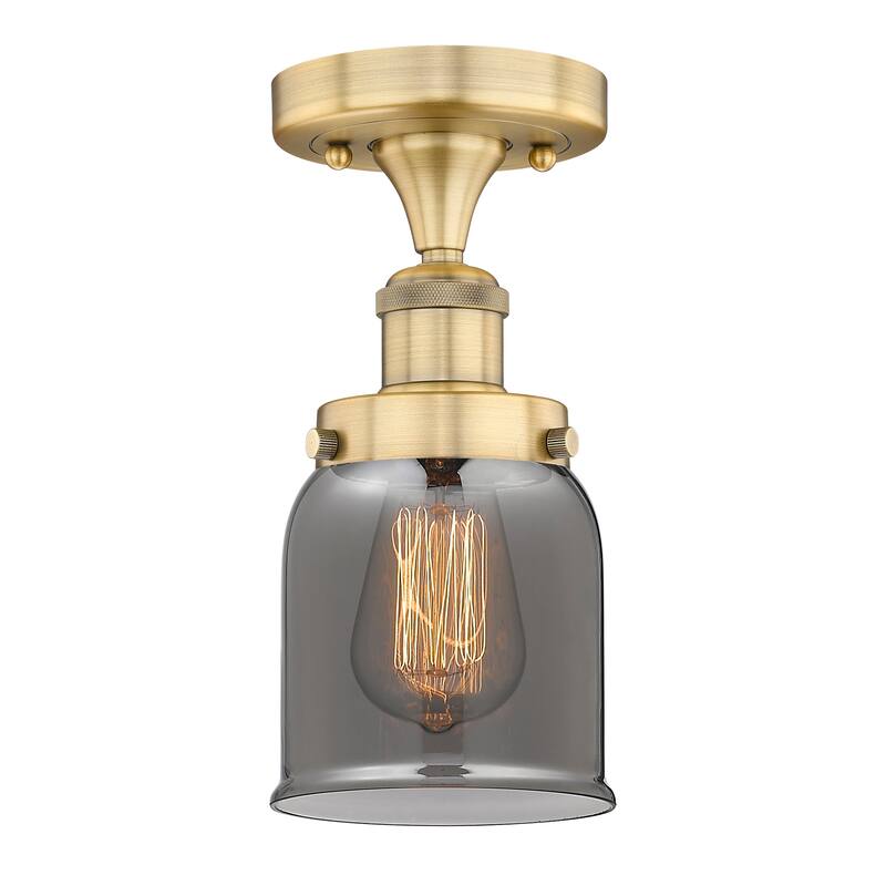 Innovations Lighting Bell - 1 Light 5" Semi-Flush Mount