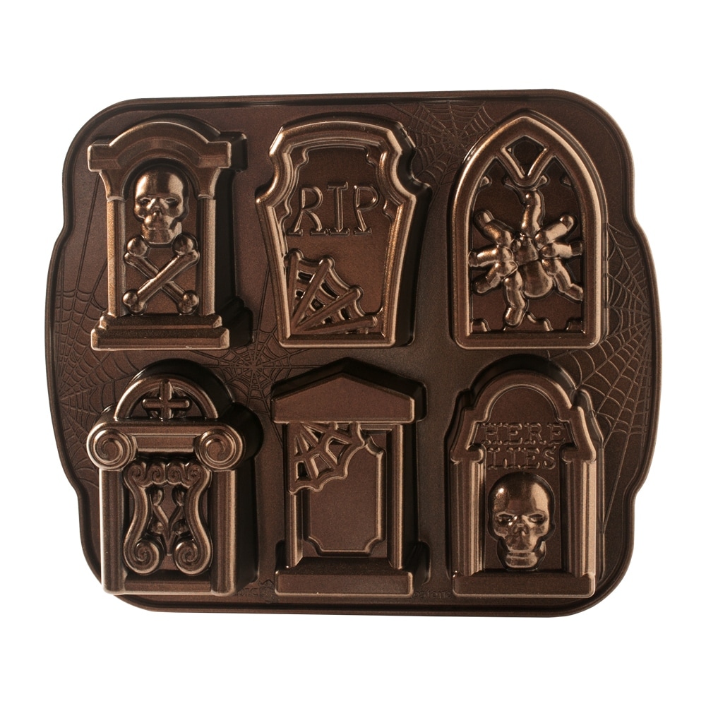 Nordic Ware Tombstone Cakelets - Brown