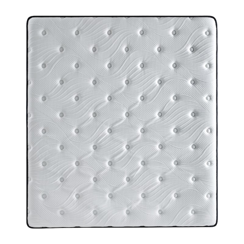 Comfort Medium Firm Gel Memory Foam Hybrid CertiPUR-US Motion Isolation 14 in. Mattress