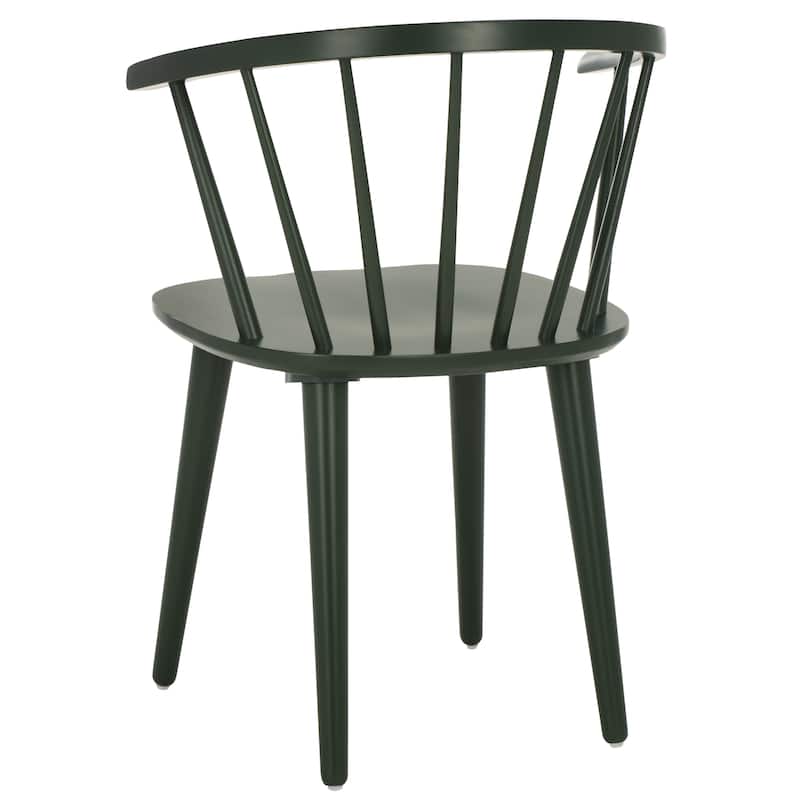 SAFAVIEH Home Blanchard 18-inch Curved Spindle Side Chair [SET of 2] - 21"W x 21"D x 30"H