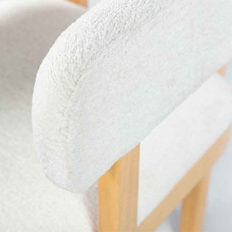 SAFAVIEH Couture Trystan Mid-Century Modern Arm Chair (Fully Assembled) - 24"W x 20"D x 31"H