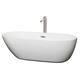 Option White / Brushed Nickel Trim