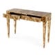 preview thumbnail 32 of 42, Kai 2 Drawer 46" Burl Wood Console Table