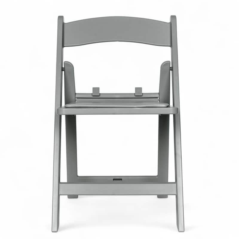 10Pk Kids Resin Folding Chair with Vinyl Padded Seat - 12.25"D x 13.25"W x 21"H