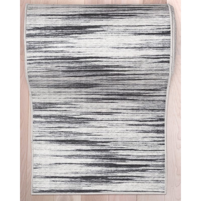 Custom Size Runner Apollo Holden Modern Abstract Stripes Hallway Rug