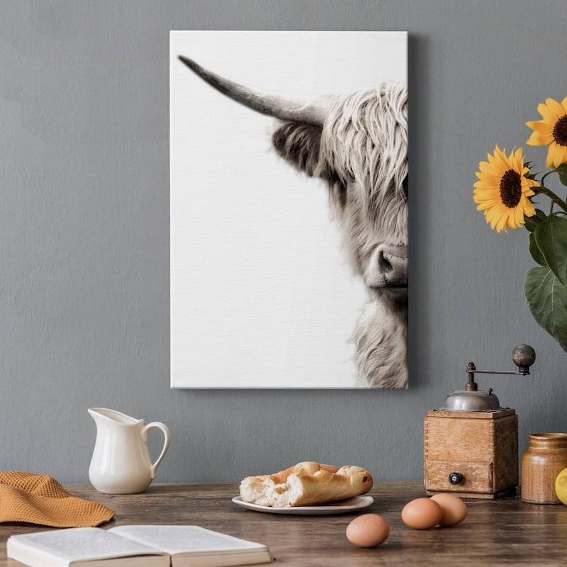 Highland Cattle Premium Gallery Wrapped Canvas - Ready to Hang