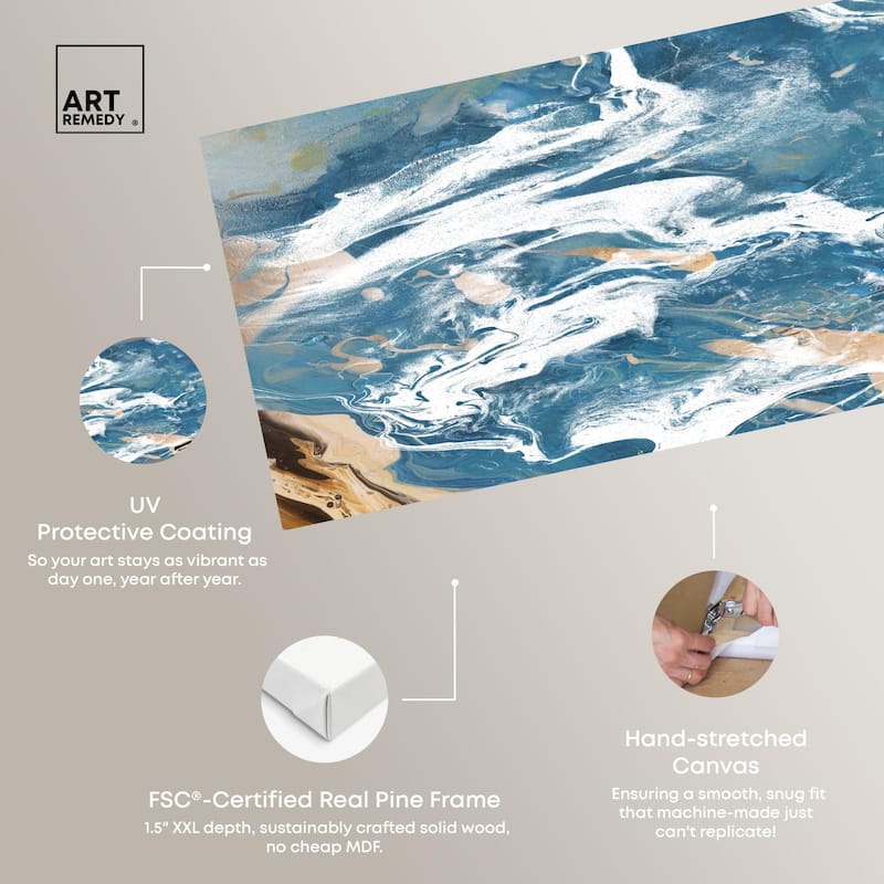 Brilliant Earth Panoramic Canvas by Art Remedy, Gallery Wrapped