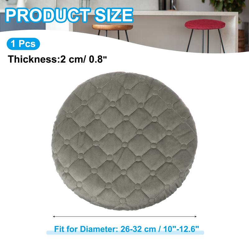 Bar Stool Cover, Elastic Bar Stool Seat Covers for 10"-13" Chair