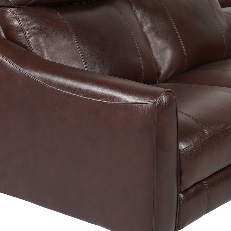 Milos 83" Zero Gravity Leather Power Reclining Sofa with USB Ports