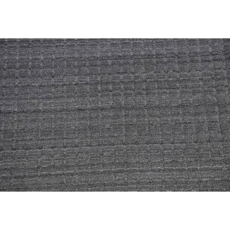 Stunning Geometric Modern Moroccan Oriental Area Rug Wool Handmade - 4'10" x 7'8"