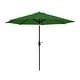 preview thumbnail 15 of 69, Lopes 9-foot Patio Umbrella with Bronze Finish Base Weight Stand Included