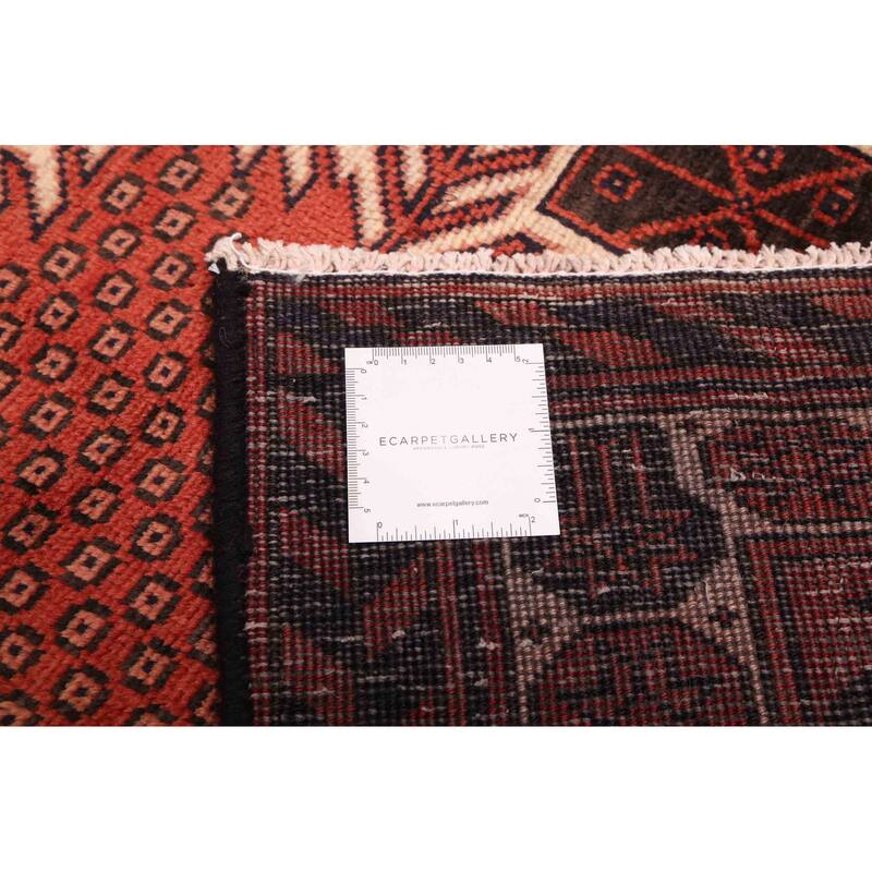 ECARPETGALLERY Hand-knotted Konya Anatolian Dark Copper Wool Rug - 3'10 x 7'1