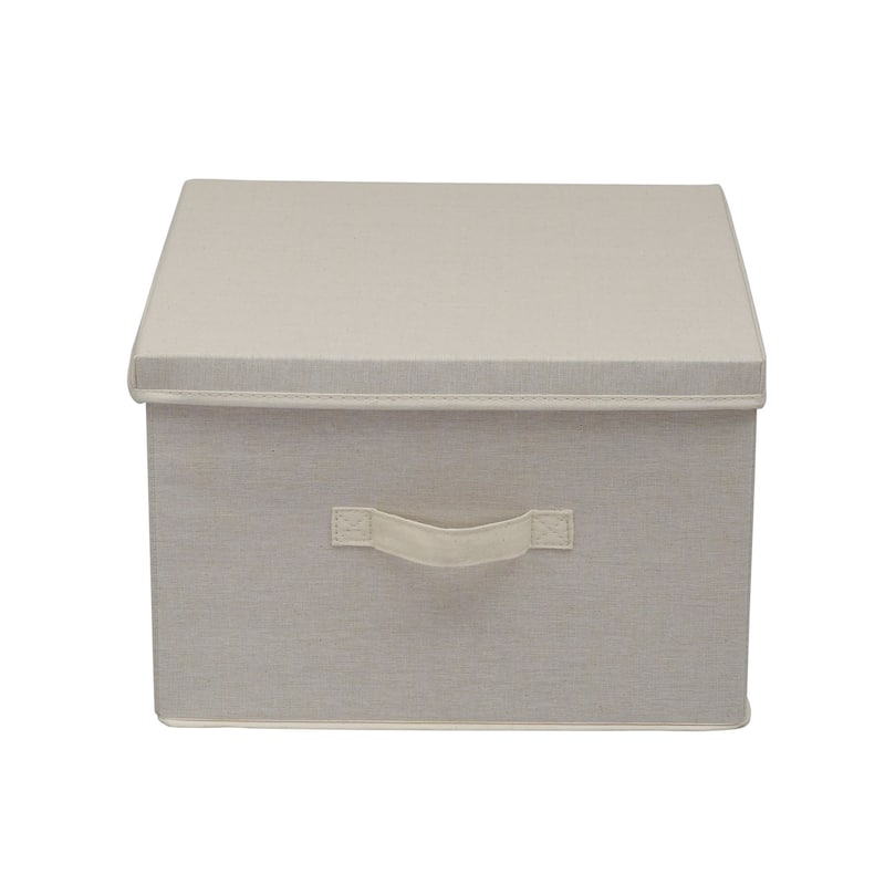 Household Essentials Storage Box With Lid With Sturdy Sides