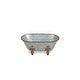 preview thumbnail 8 of 10, Gray Metal Large Decorative Bathtub