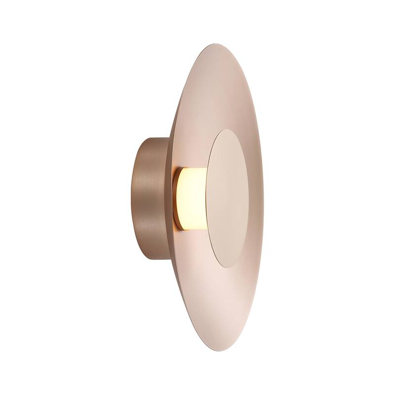 Golden Lighting 6400-FM12 FRG Luma 12" Wide Semi-flush Ceiling Fixture