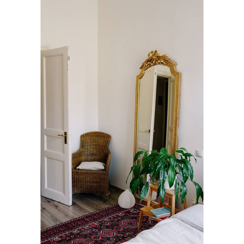 ECARPETGALLERY Hand-knotted Teimani Dark Navy, Red Wool Rug - 3'1 x 6'2