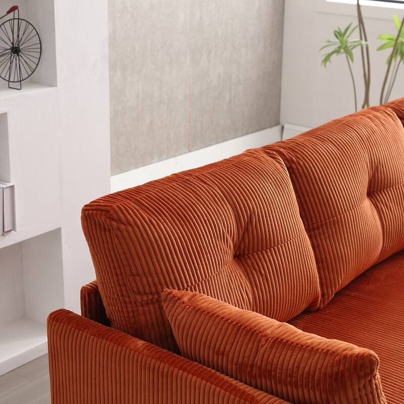 Modular Sectional Sofa L Shaped Modular Couch with Reversible Chaise