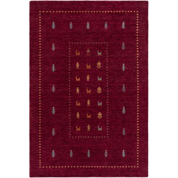Hand Loomed Stanhope Wool Area Rug - 5' x 7'6"