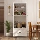 preview thumbnail 40 of 48, Combo Entryway Hall Trees Storage Bench Closet Organizer Clothes Rack