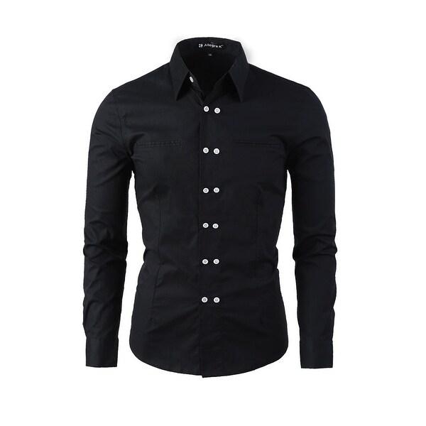 white button dress shirt