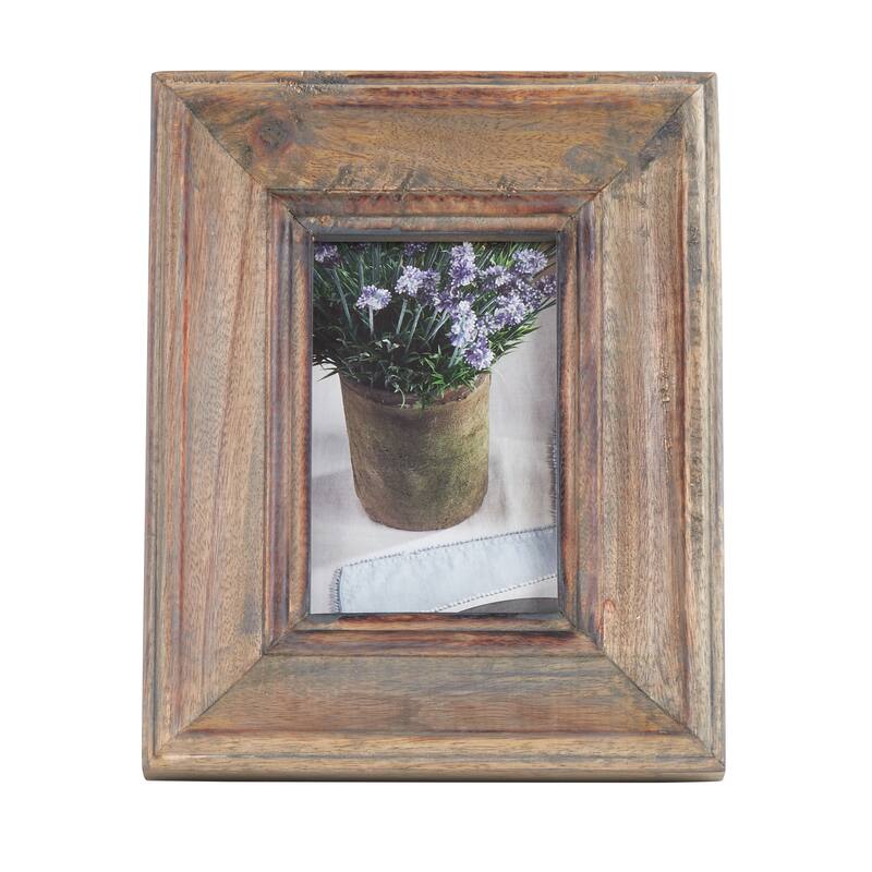 Wood Photo Frame With Distressed Design